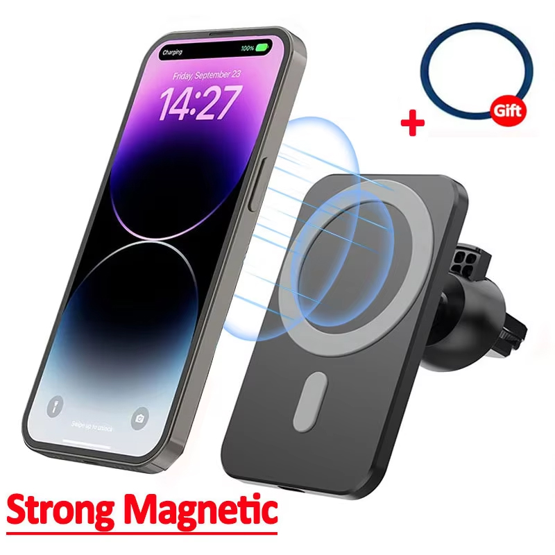 Car Accessories Xiaomi - Manyetik Kablosuz Araç Şarj Cihazı MagSafe