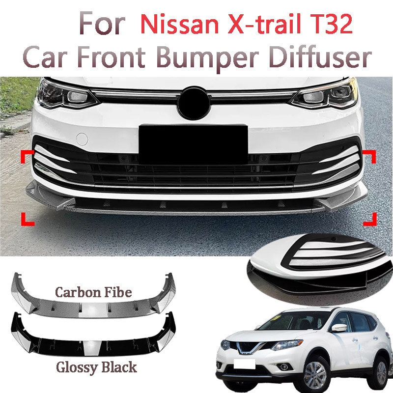 Car Accessories Nissan Xtrail - Yeni araba parlak siyah ön ÖN