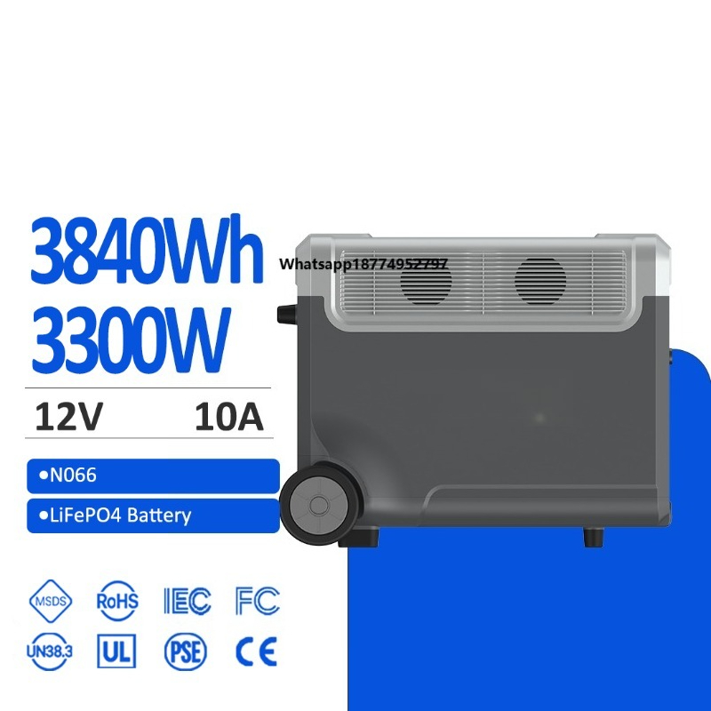 Portable Jump Starter - SAMAS 3840wh3300W Ekstra Batarya Paketi ile