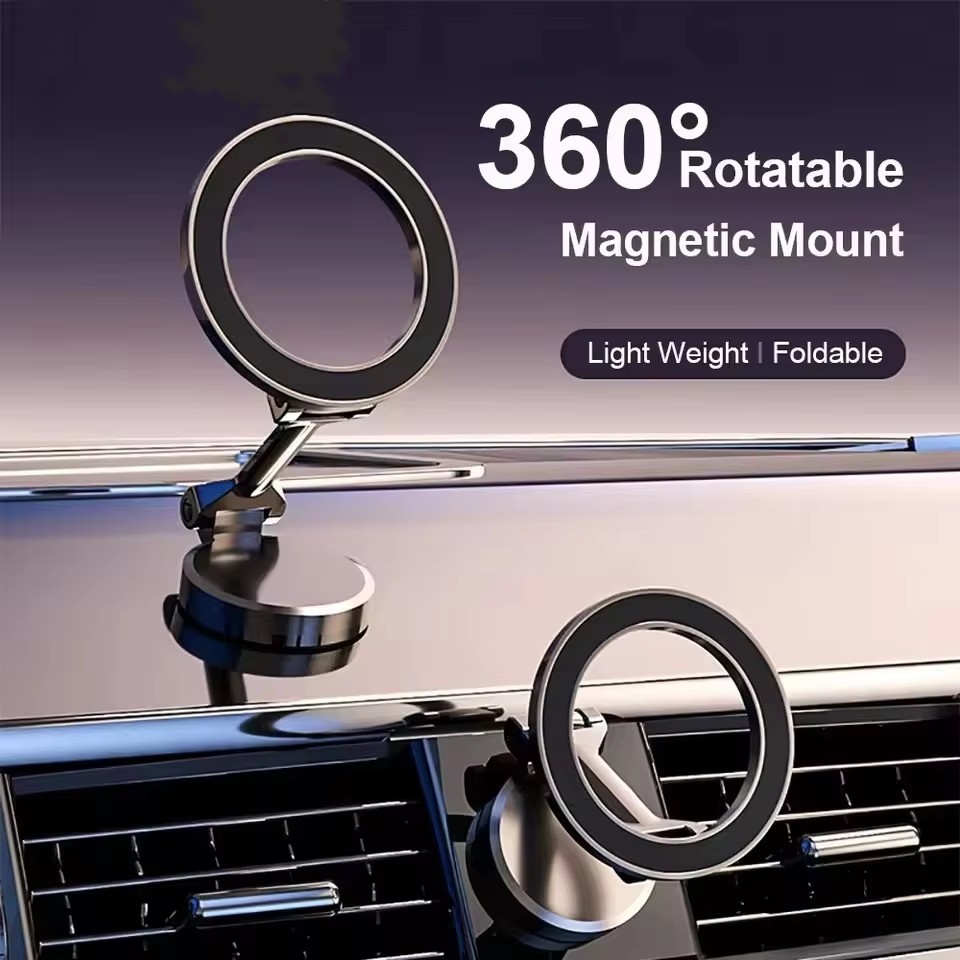 Car Accessories Xiaomi - Katlanabilir Mıknatıslı Araç İçi Cep Telefonu