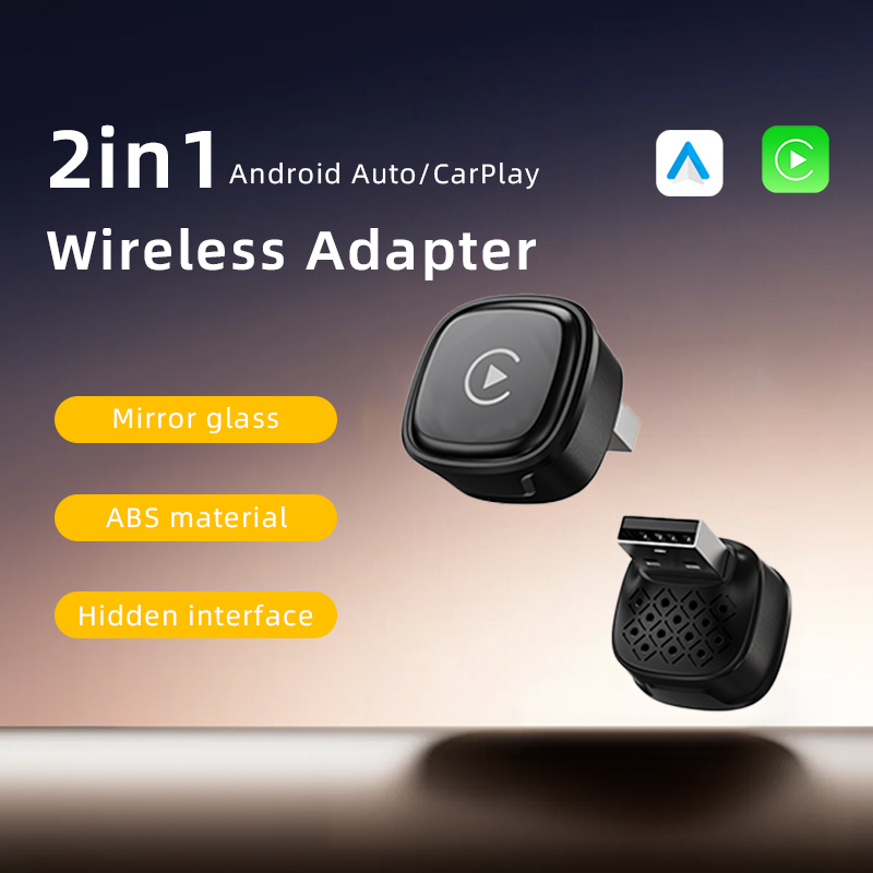 Car Accessories Usa - Trolinktek Kablosuz CarPlay Android Auto Adaptörü