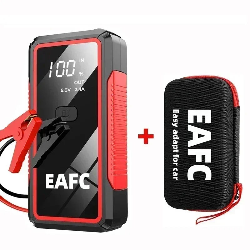 Portable Jump Starter - EAFC 12V araba atlama başlangıç 600A-2000A