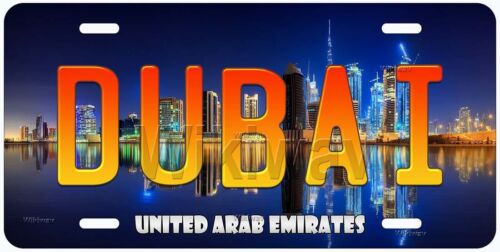 Car Accessories Uae - Dubai BAE Yenilik Araç Plakası Alüminyum