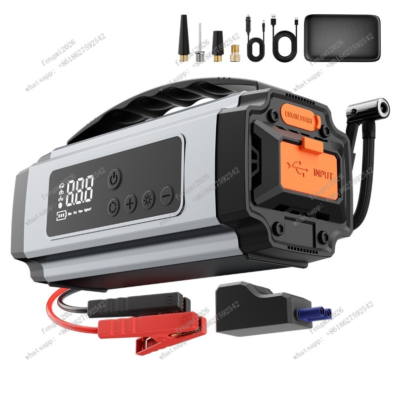 Taşınabilir Araba Lastik Şişir - Portable Jump Starter incelemesi ve fiyatı