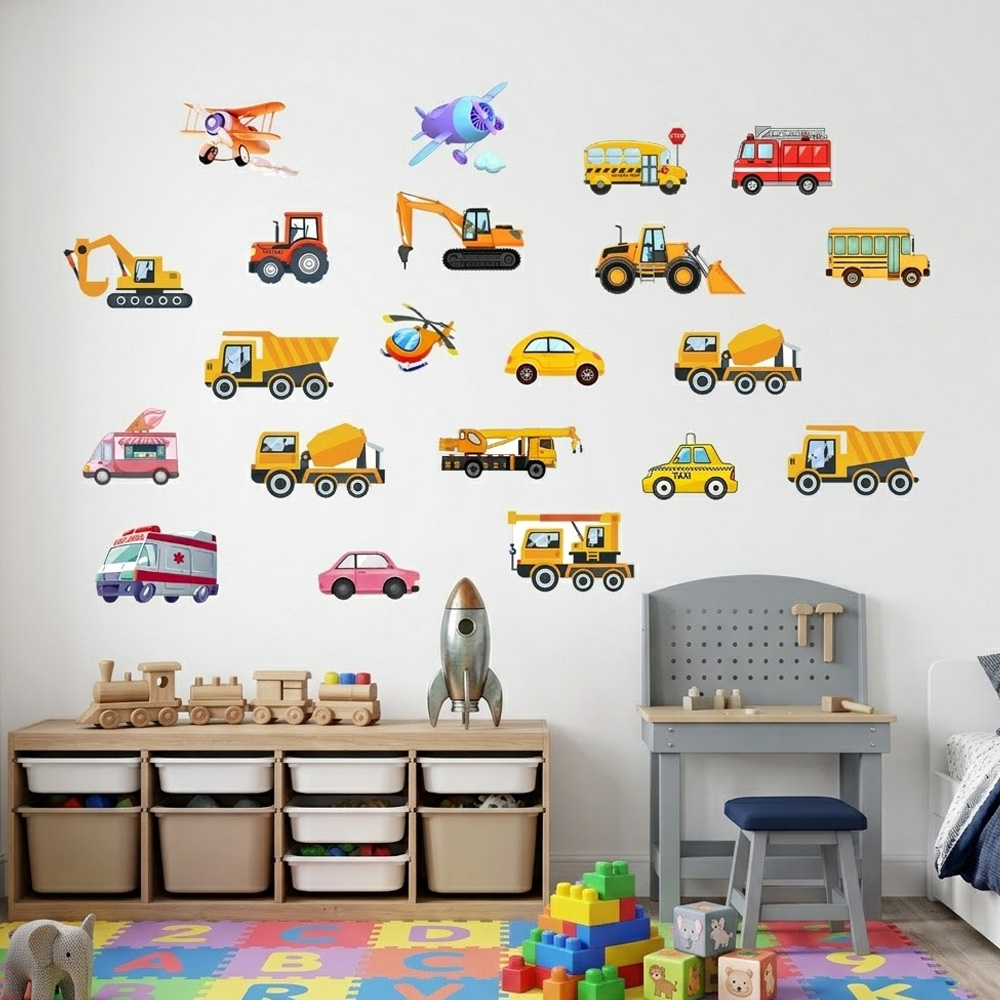 Aydınlık Araba Duvar Çıkartmas - Car Accessories For Boys incelemesi ve fiyatı