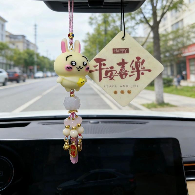 Yeni, Şirin Chiikawa Kadın Ara - Car Accessories Hanging From Mirror incelemesi ve fiyatı